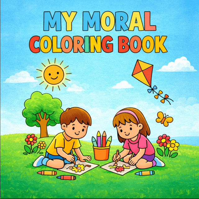Moral Stories & Colouring Book